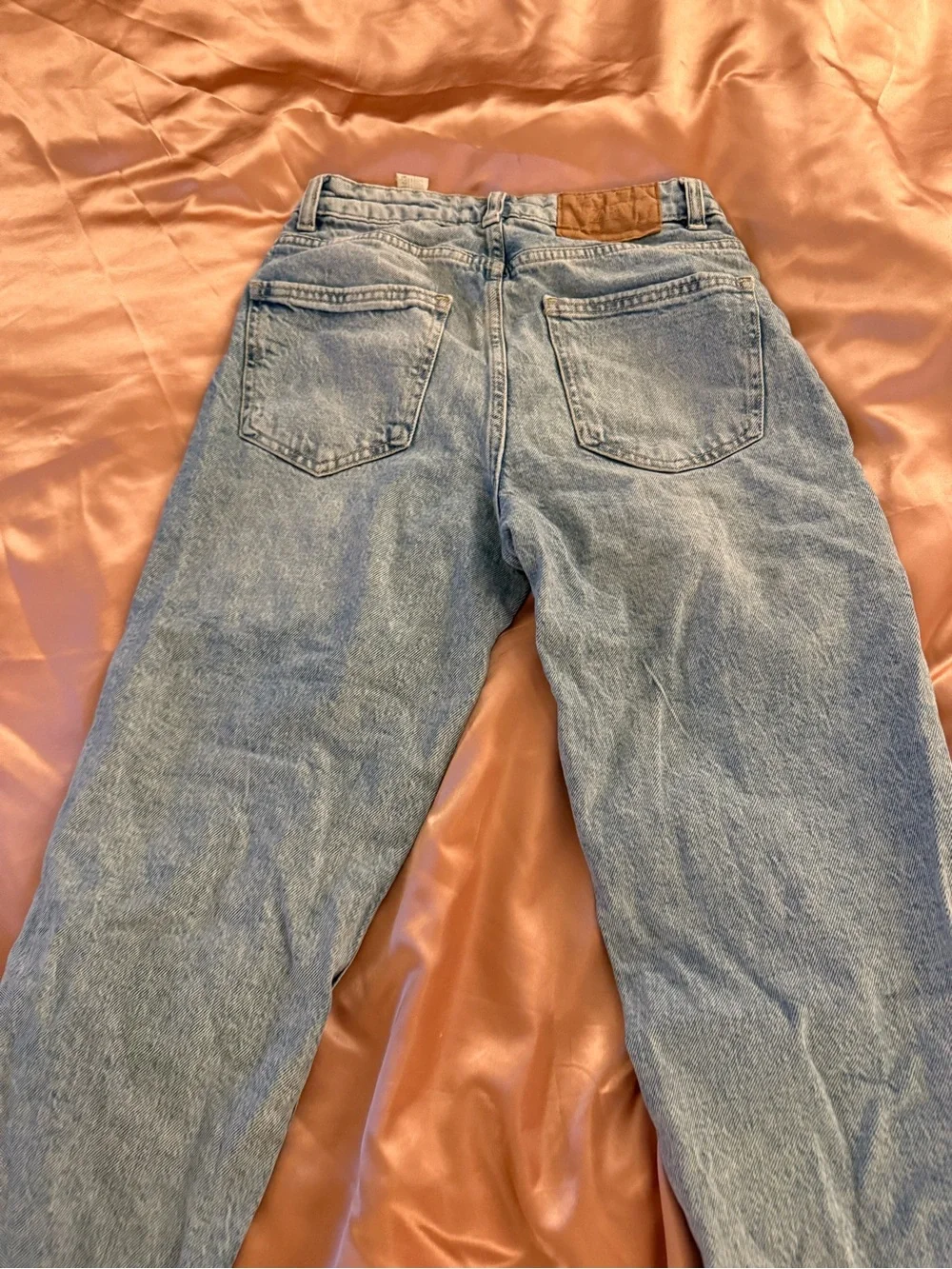Zara High-Rise Light Blue Women's Jeans